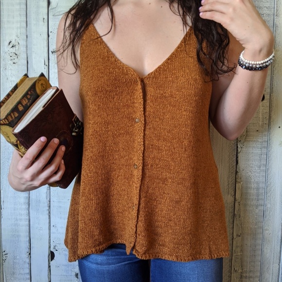 LC Lauren Conrad Tops - ⭐️ Burnt Orange Tank Top ⭐️